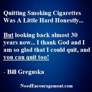You Can Quit Smoking Cigarettes!