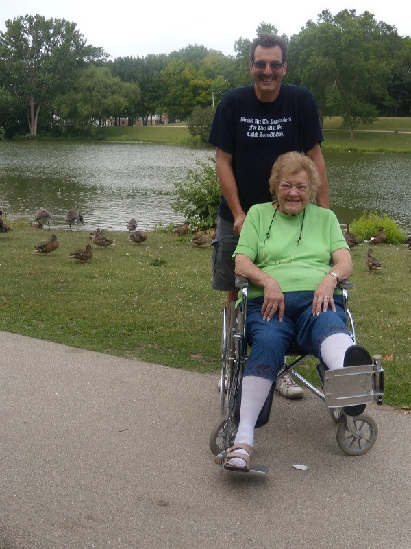 Mom and I took walks or rides every day the last 8 years of her life. God has put other's in my life after my mom's death to help take care of. NeedEncouragement.com 