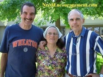 Sue Sauer and Ron Sauer and Bill Greguska. NeedEncouragement.com