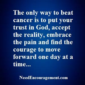 Are you in cancer recovery? NeedEncouragement.com