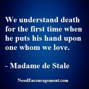 Do You Have A Fear Of Death? NeedEncouragement.com