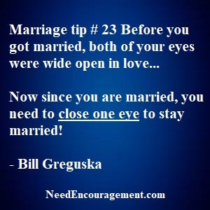 Marriage tip number 23! NeedEncouragement.com