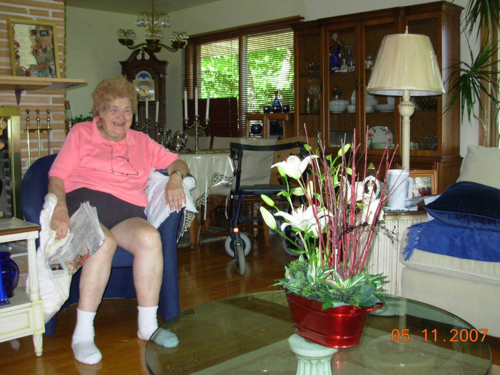 Mom lived her life to the fullest and had no fear of death!