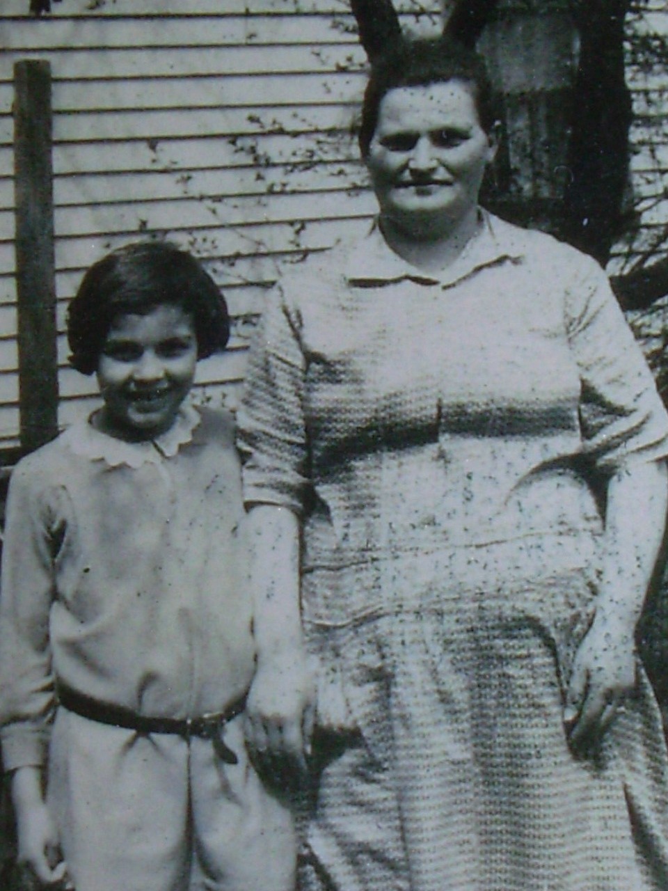 My mom as a little girl with my Nana! my Nana's death was before I was born. NeedEncouragement.com