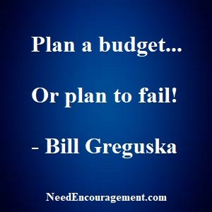 Plan A Budget If You Do Not Have One!