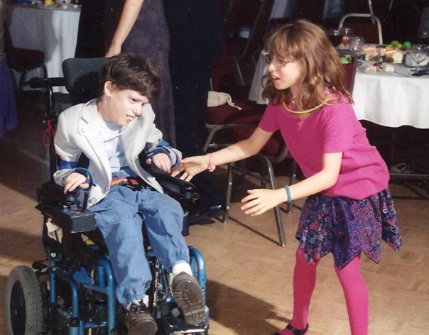 Ben and Sylvia. Ben Hersh has Cerebral Palsy, but that is NOT stopping him from living a good, productive life! NeedEncouragement.com