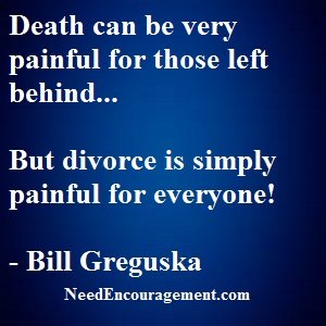 Divorce Is The Pulling Apart Of One Flesh Into... Two! Divorce Hurts!
