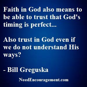 Do You Have Faith In God?