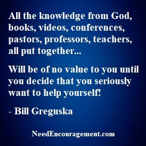 Help yourself today! NeedEncouragement.com