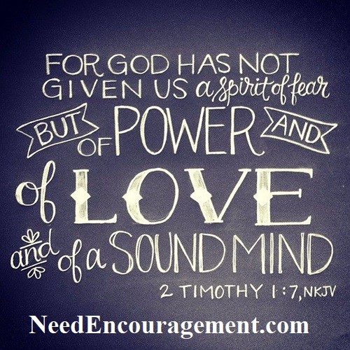 The power of love, forgiveness, and encouragement!