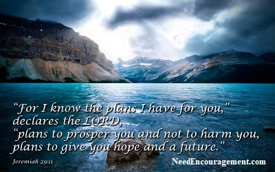 God has a plan! NeedEncouragement.com