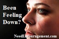 Has depression been getting you down? NeedEncouragement.com/depression