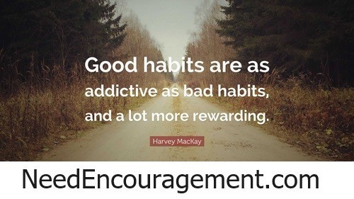 How to break a bad habit? Habits to break. NeedEncouragement.com