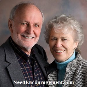 Pastor Stuart Briscoe and Jill Briscoe. Needncouragement.com