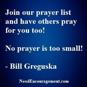Sign up for the prayer list!