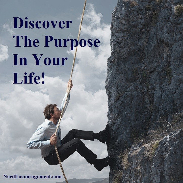 Discover the purpose in your life through encouragement!