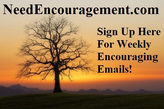 Sign up for weekly encouraging emails