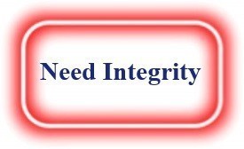 Need Integrity