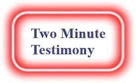 Two Minute Testimony! NeedEncouragement.com